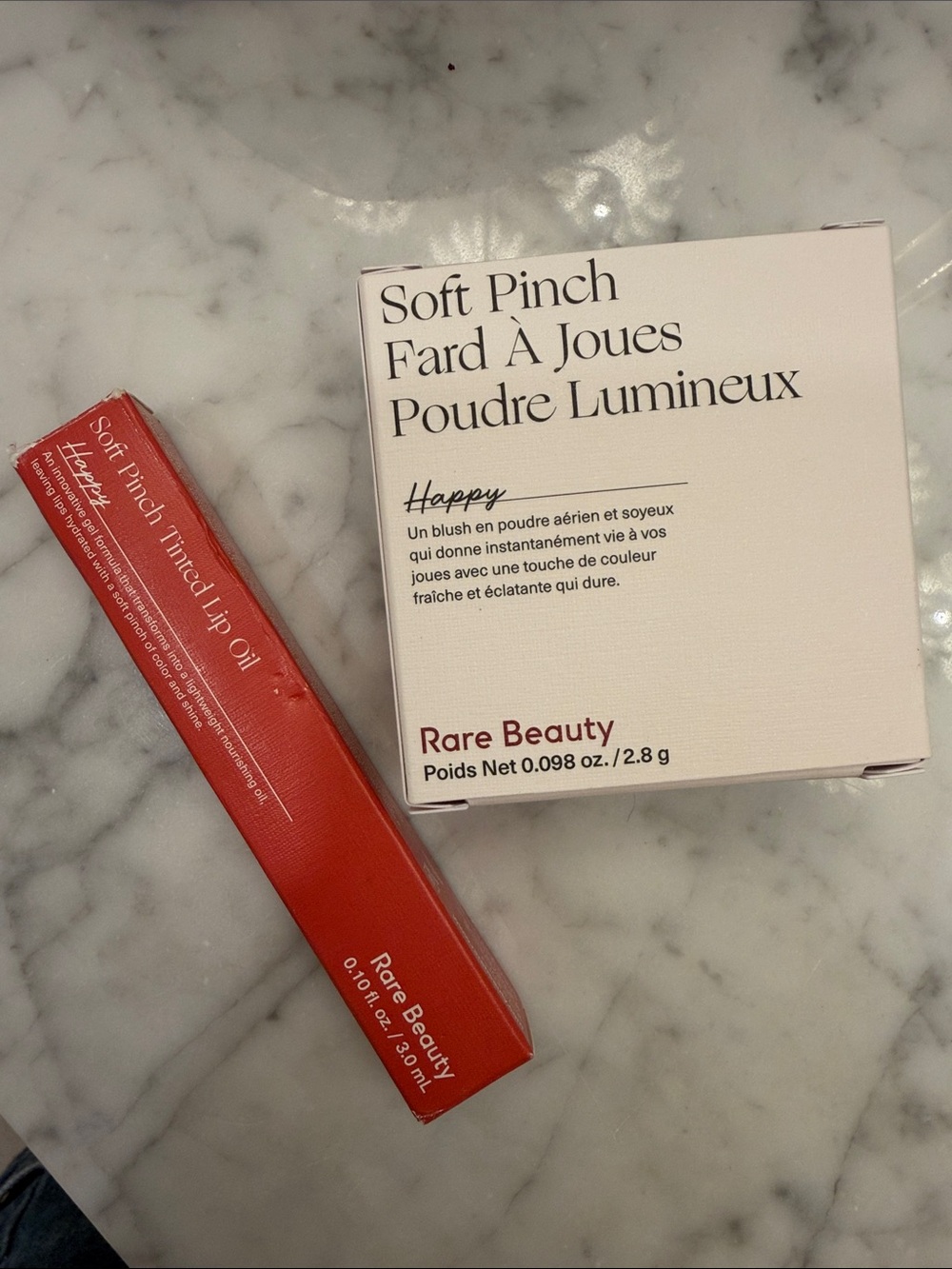 Rare Beauty Soft Pinch Blush & Tinted Lip Oil - Happy